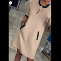 Karlee - Elegancka sukienka z długimi rękawami dla kobiet