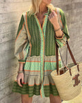 Alyson | Damska tunika wieczorowa – styl boho, zwiewna