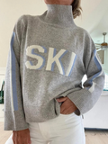 Cassidy | Damski elegancki sweter narciarski w stylu retro