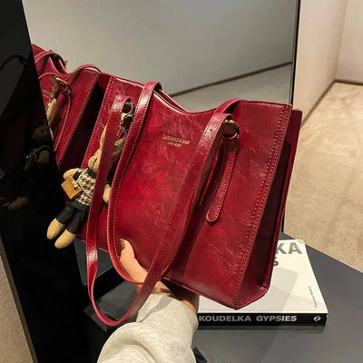Zara | Elegancka skórzana torba + bezpłatny wieszak na torbę