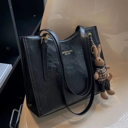 Zara | Elegancka skórzana torba + bezpłatny wieszak na torbę