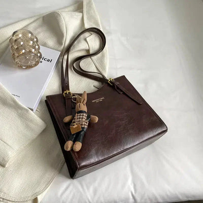Zara | Elegancka skórzana torba + bezpłatny wieszak na torbę