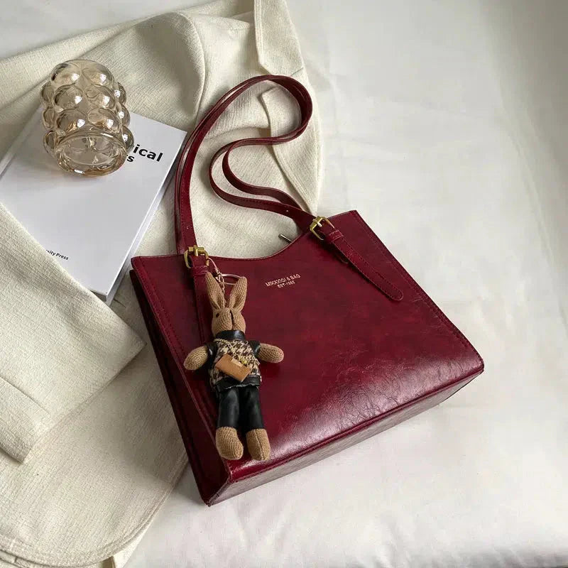 Zara | Elegancka skórzana torba + bezpłatny wieszak na torbę