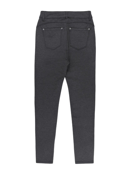 Florentyna | Jeansy damskie skinny z wysokim stanem