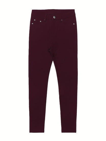 Florentyna | Jeansy damskie skinny z wysokim stanem