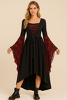 Sibyl - Elegancka sukienka maxi z koronką dla kobiet