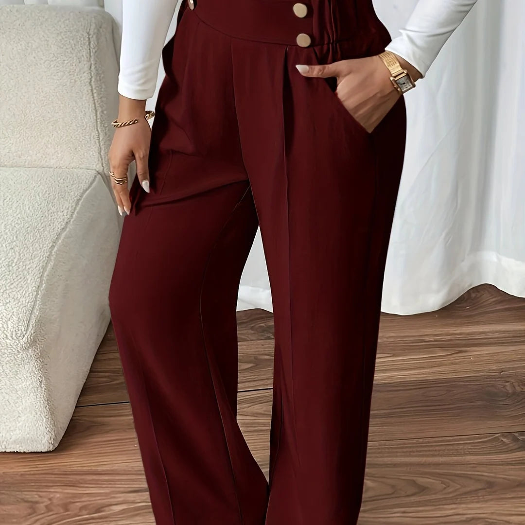 Patrycja | Spodnie damskie eleganckie z wysokim stanem