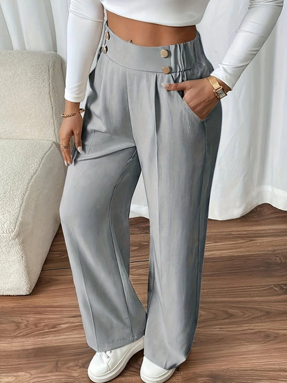 Patrycja | Spodnie damskie eleganckie z wysokim stanem