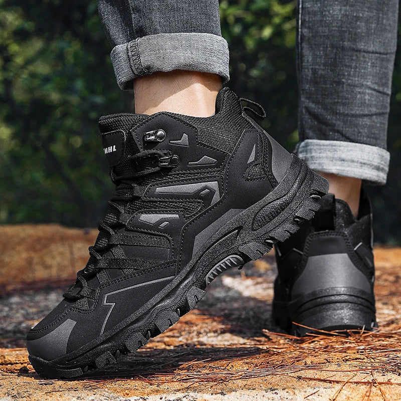 Thalina - Unisex buty trekkingowe outdoor – wodoodporne, amortyzujące, z wysoką cholewką