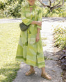 Alison | Sukienka midi damska w wiosenny print
