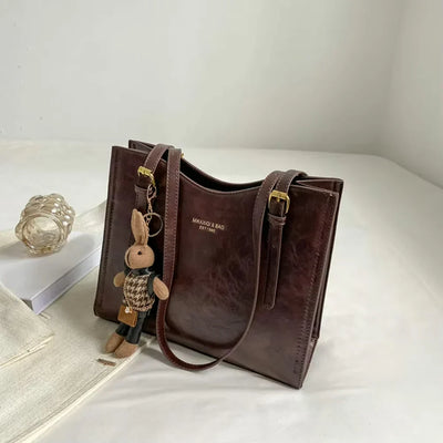 Zara | Elegancka skórzana torba + bezpłatny wieszak na torbę