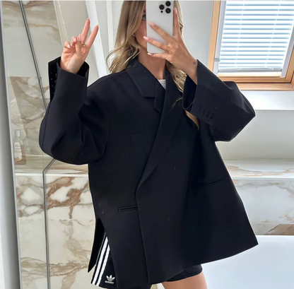 Emma | Oversize marynarka damska o luźnym kroju do pracy