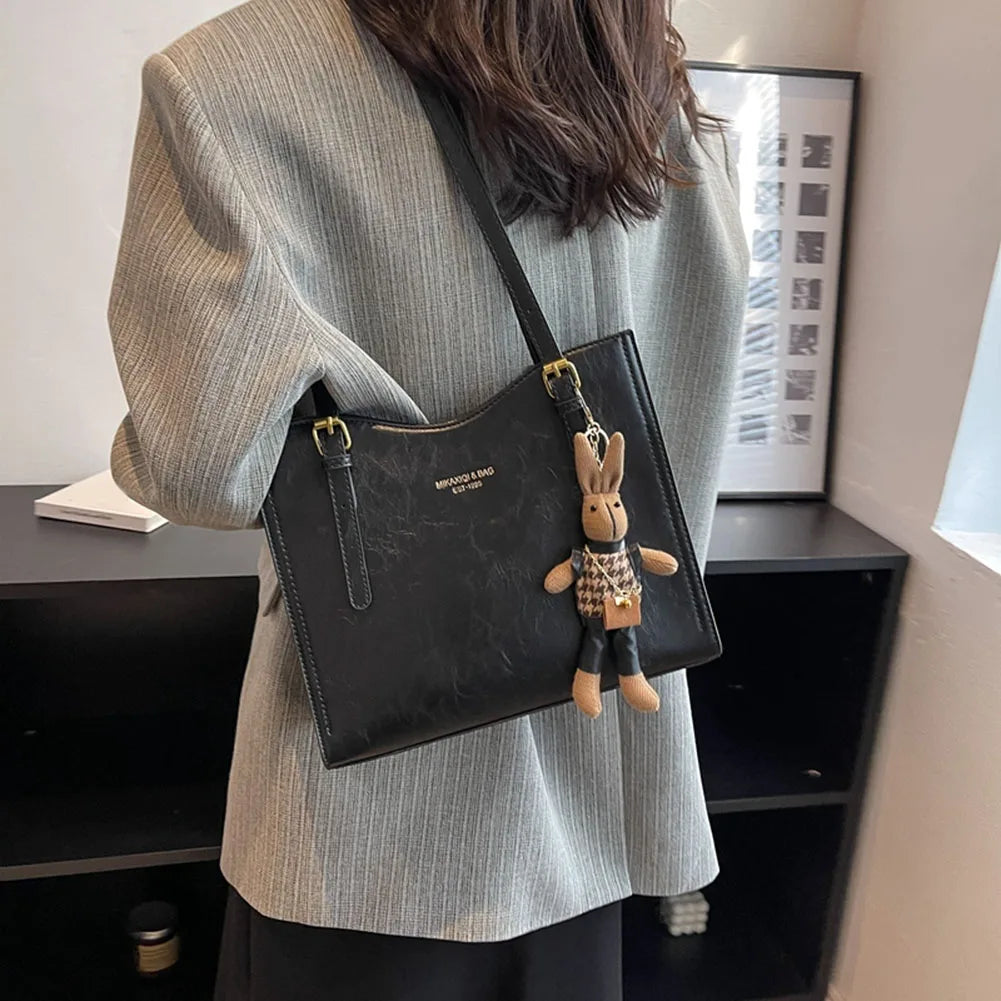 Zara | Elegancka skórzana torba + bezpłatny wieszak na torbę