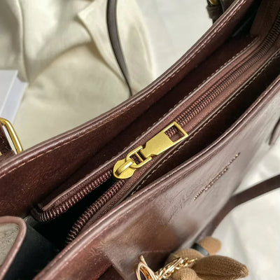 Zara | Elegancka skórzana torba + bezpłatny wieszak na torbę
