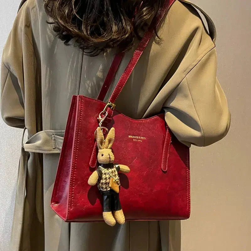 Zara | Elegancka skórzana torba + bezpłatny wieszak na torbę