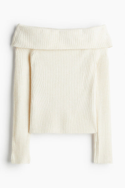 Soly | Sweter z odkrytymi ramionami